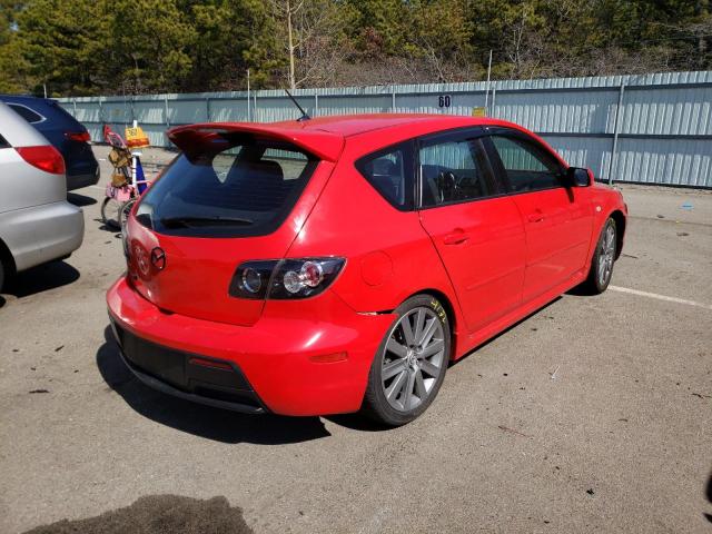 Photo 4 from auction – 2008 MAZDA SPEED 3 with VIN JM1BK34M981818365