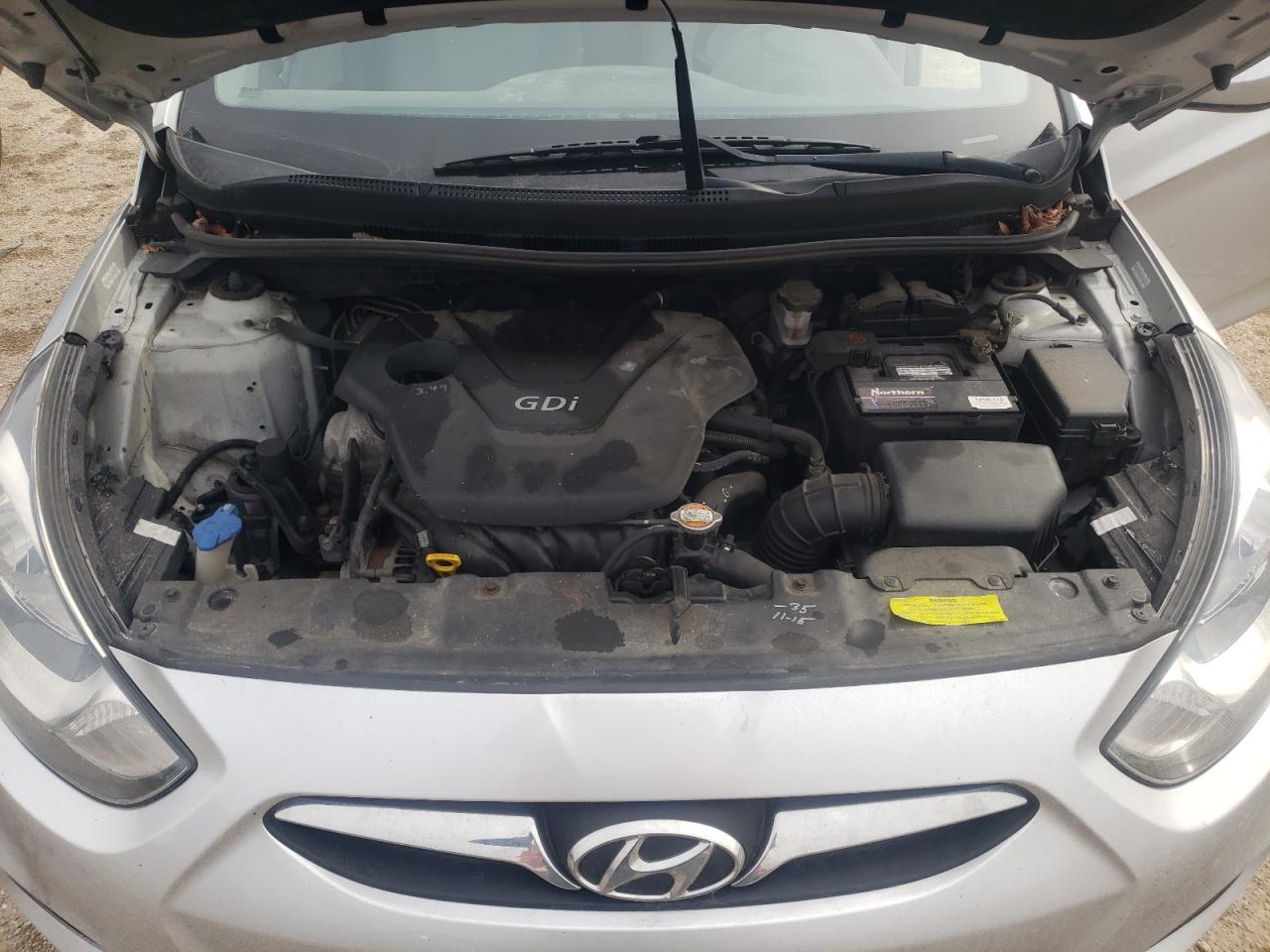 Photo 7 from auction – 2012 HYUNDAI ACCENT GLS with VIN KMHCT4AE7CU089144