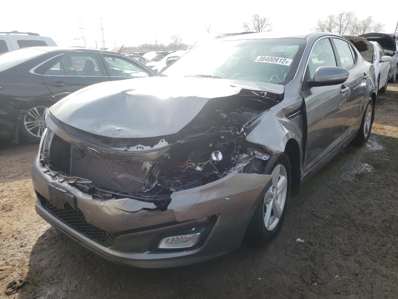Photo 2 from auction – 2014 KIA OPTIMA LX with VIN 5XXGM4A71EG302568