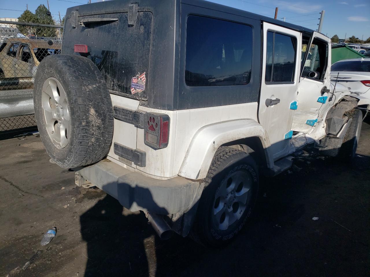 Photo 4 from auction – 2013 JEEP WRANGLER U with VIN 1C4BJWEG0DL601041