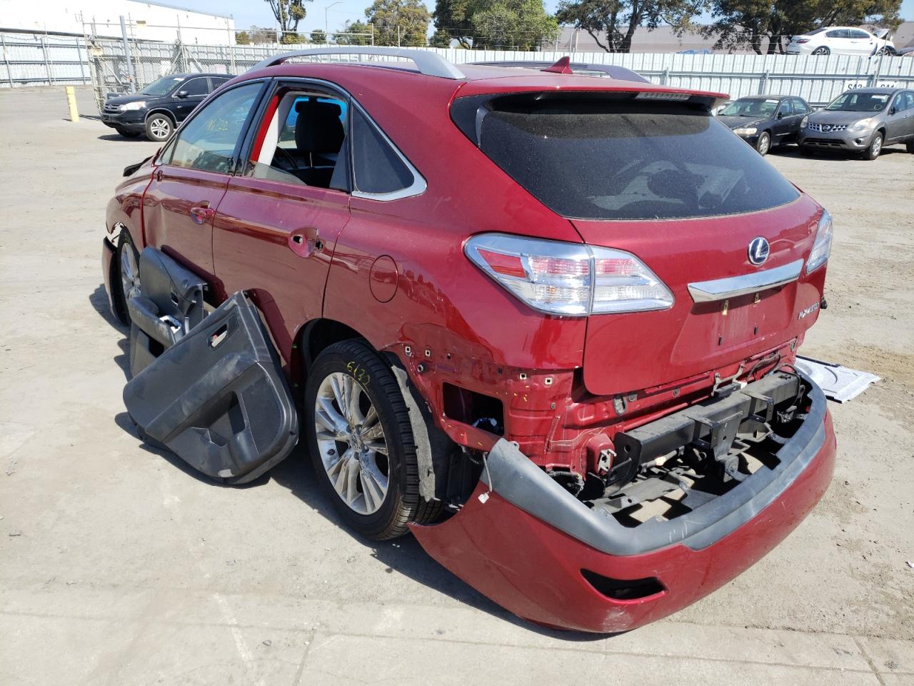 Photo 3 from auction – 2012 LEXUS RX 450 with VIN JTJBC1BA6C2049950