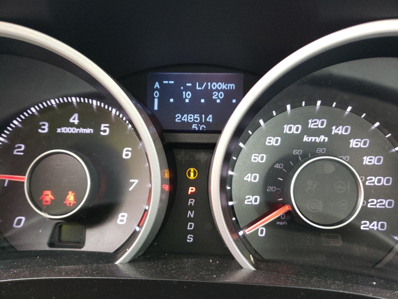 Photo 8 from auction – 2012 ACURA TL with VIN 19UUA9F50CA801789