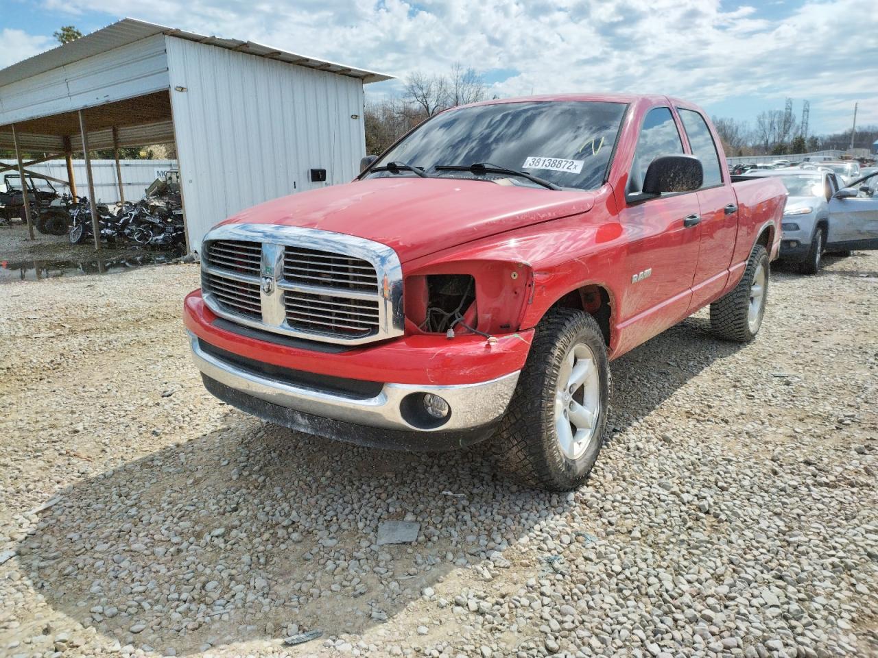 Photo 2 from auction – 2008 DODGE RAM 1500 S with VIN 1D7HU18N18S605311