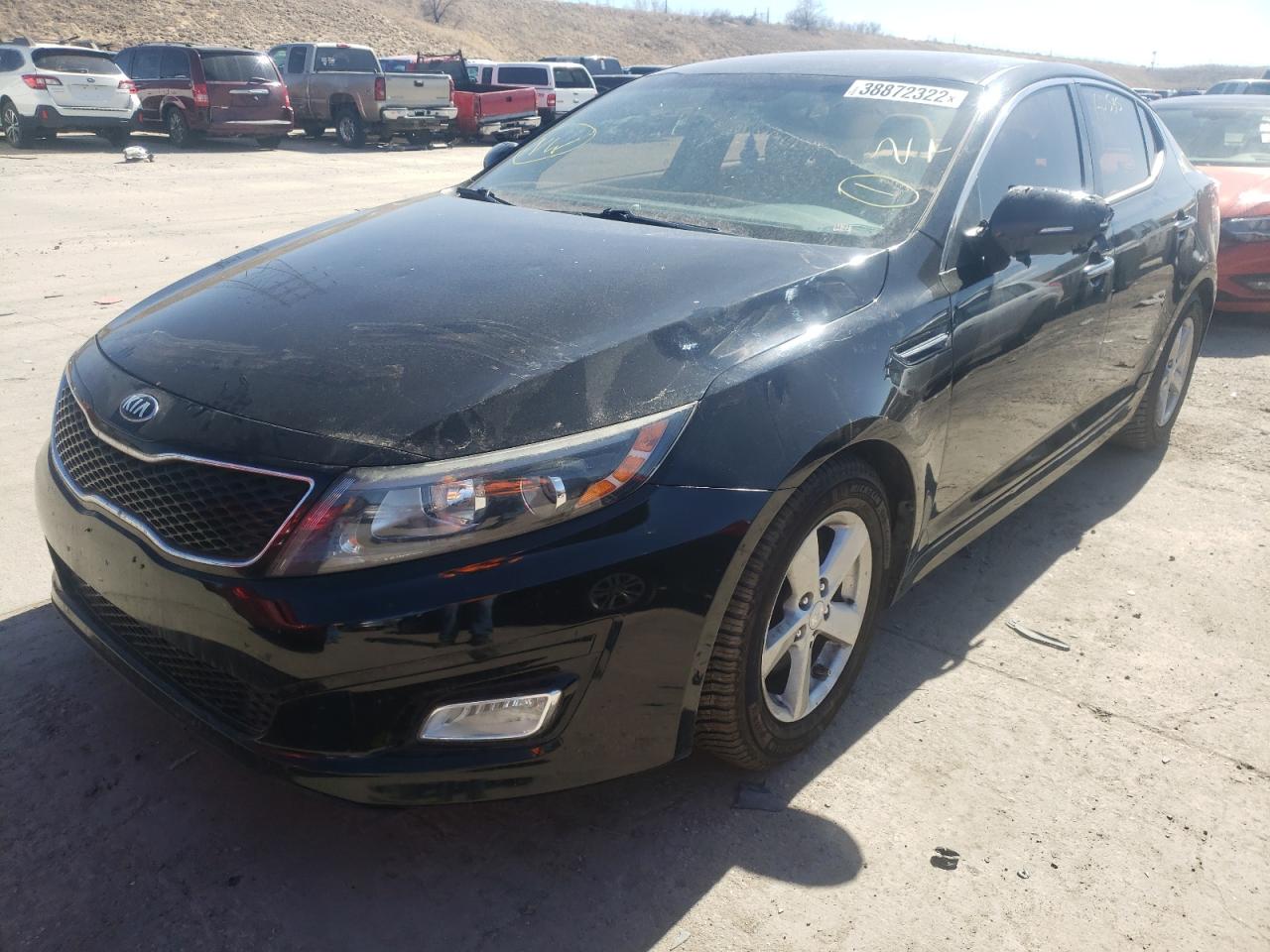 Photo 2 from auction – 2015 KIA OPTIMA LX with VIN 5XXGM4A7XFG458657