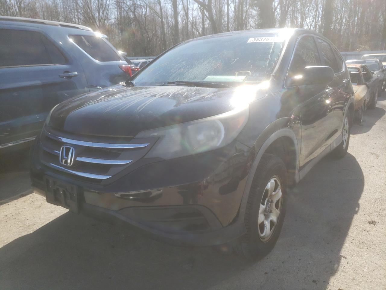 Photo 2 from auction – 2012 HONDA CR-V LX with VIN 2HKRM4H39CH629362