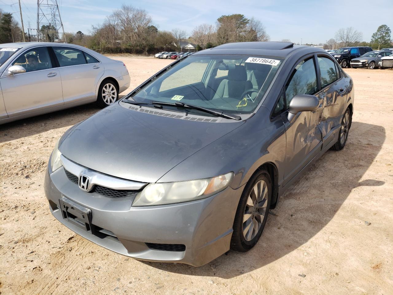 Photo 2 from auction – 2009 HONDA CIVIC EX with VIN 2HGFA16829H314513