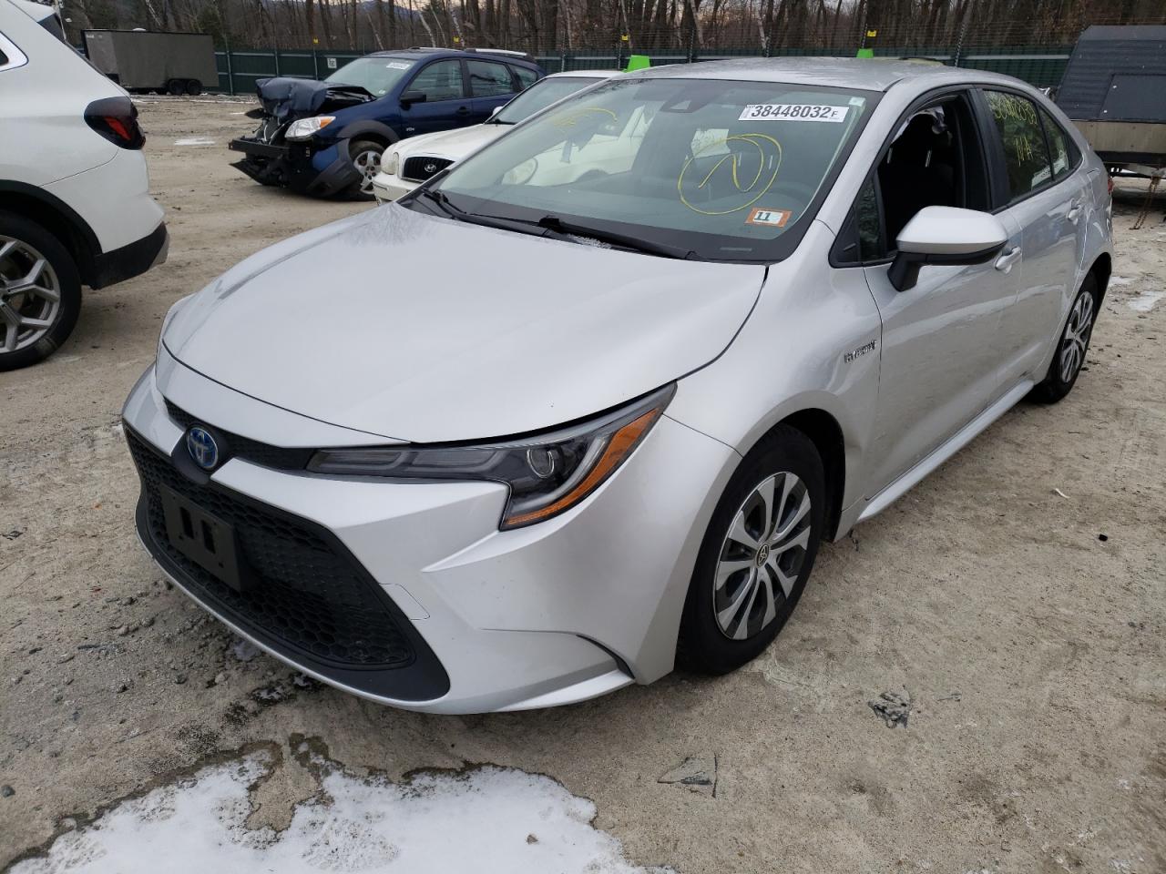 Photo 2 from auction – 2020 TOYOTA COROLLA LE with VIN JTDEBRBE5LJ019137