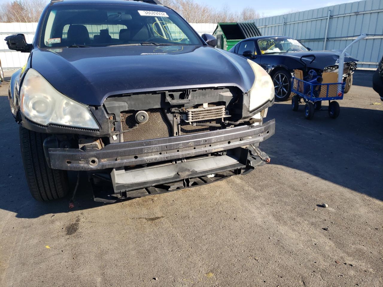 Photo 9 from auction – 2010 SUBARU OUTBACK 2. with VIN 4S4BRBCC7A3382538