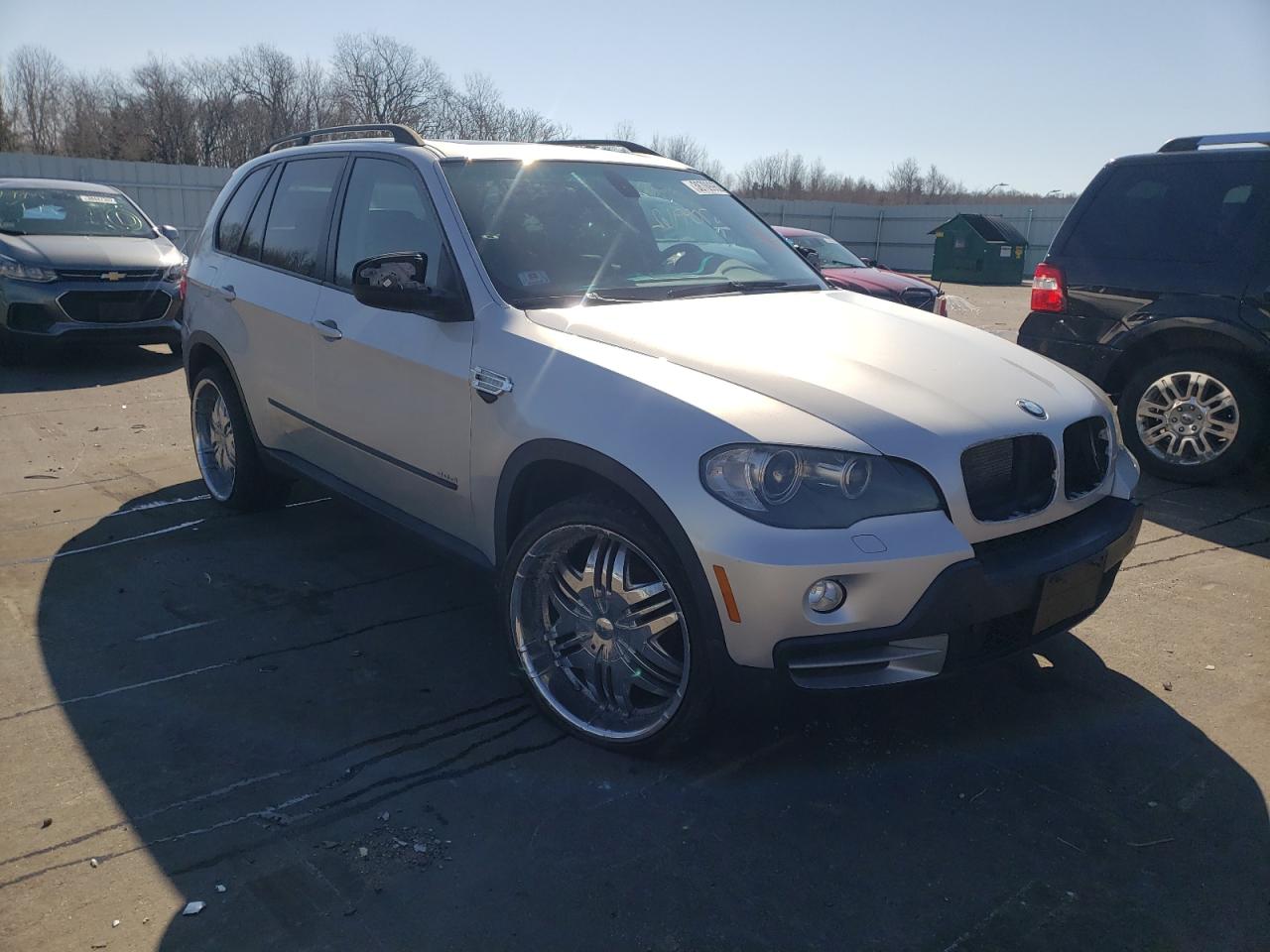 BMW X5 3.0I 2008 with VIN 5UXFE43548L029522 - Photo from auction
