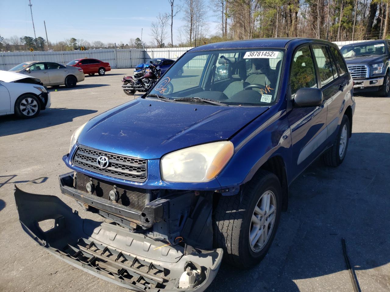 Photo 2 from auction – 2001 TOYOTA RAV4 with VIN JTEGH20V610014013