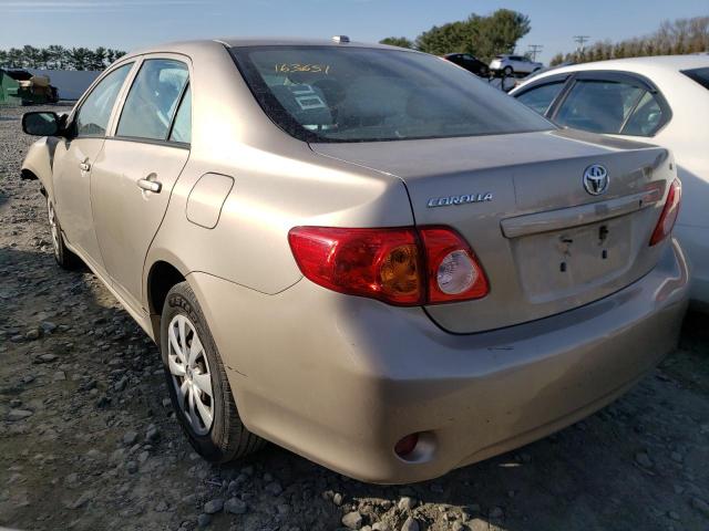 Photo 3 from auction – 2009 TOYOTA COROLLA BA with VIN 2T1BU40E19C009132