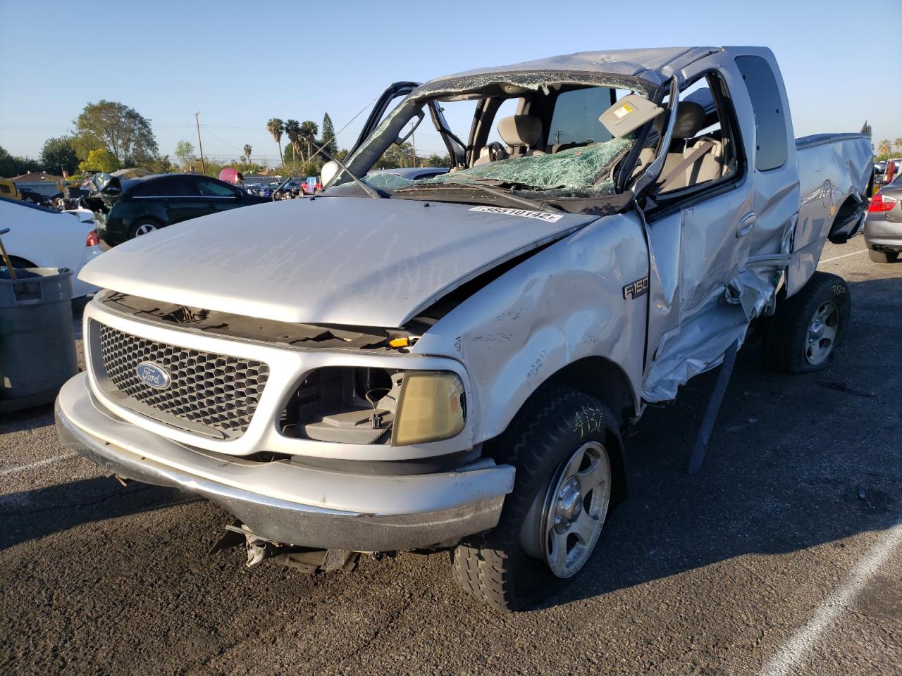 Photo 2 from auction – 2003 FORD F150 with VIN 1FTRX17273NB82156