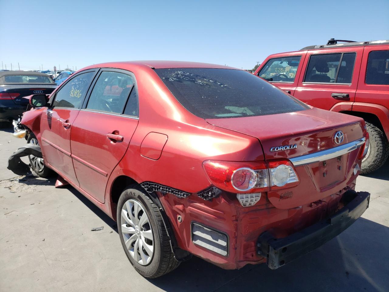 Photo 3 from auction – 2013 TOYOTA COROLLA BA with VIN 5YFBU4EE0DP138822
