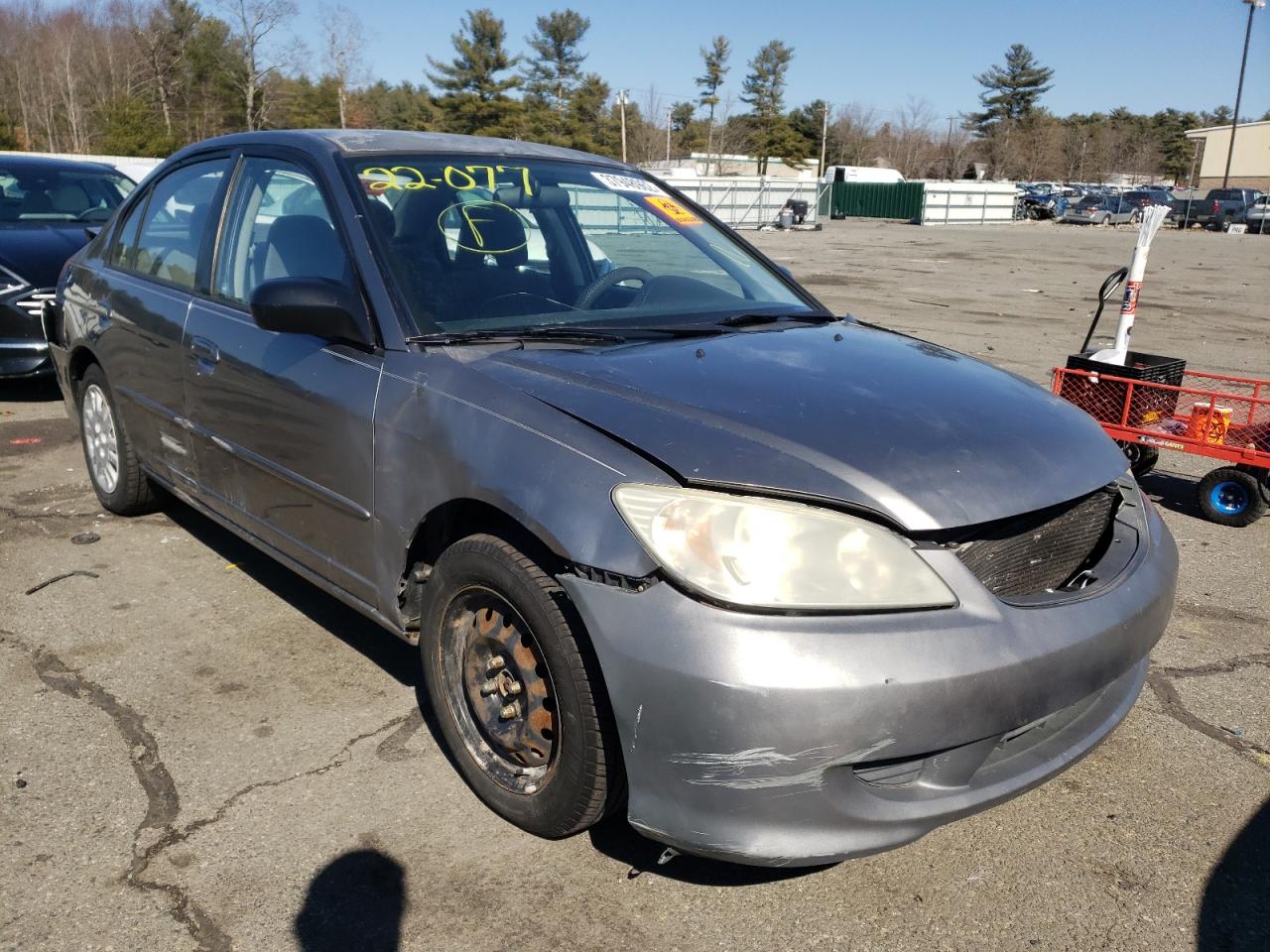 HONDA CIVIC LX 2004 with VIN 2HGES16524H533656 - Photo from auction