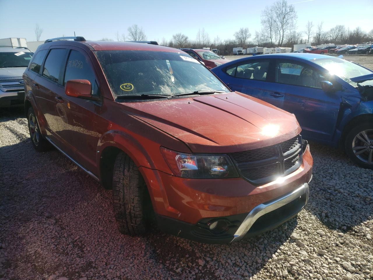 DODGE JOURNEY CR 2014 with VIN 3C4PDCGB8ET289117 - Photo from auction