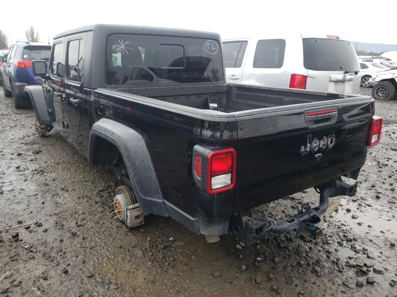 Photo 3 from auction – 2020 JEEP GLADIATOR with VIN 1C6HJTAG1LL123524