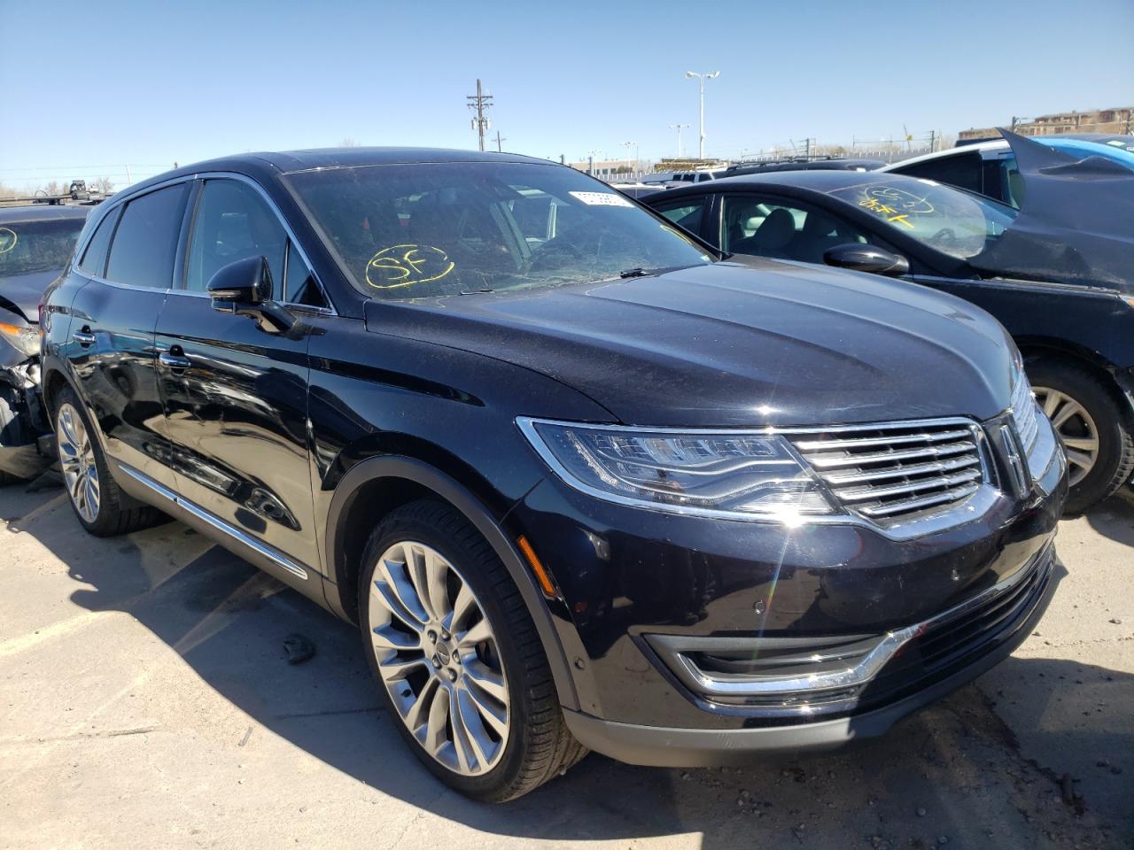 LINCOLN MKX RESERV 2016 with VIN 2LMTJ8LP6GBL71481 - Photo from auction