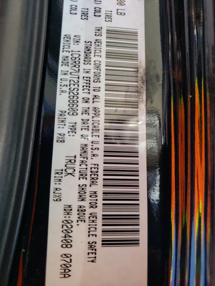 Photo 10 from auction – 2014 RAM 1500 SPORT with VIN 1C6RR7UT2ES268609