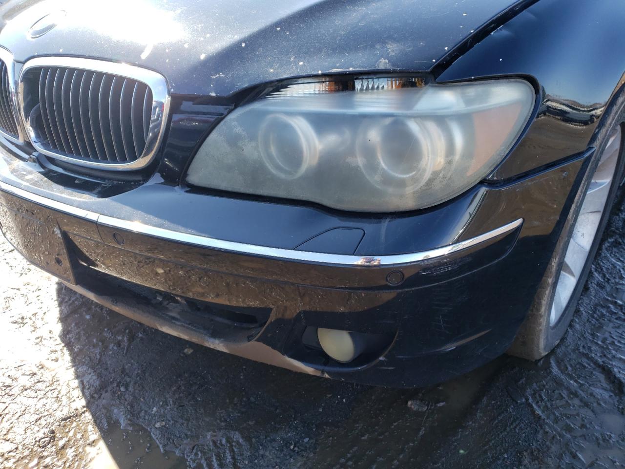 Photo 9 from auction – 2006 BMW 750 LI with VIN WBAHN83596DT25349