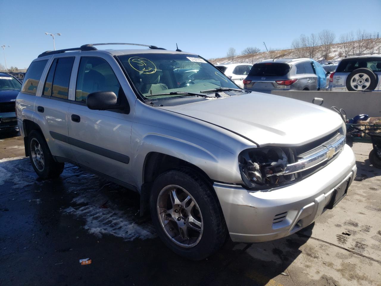 CHEVROLET TRAILBLAZE 2005 with VIN 1GNDT13S552300826 - Photo from auction