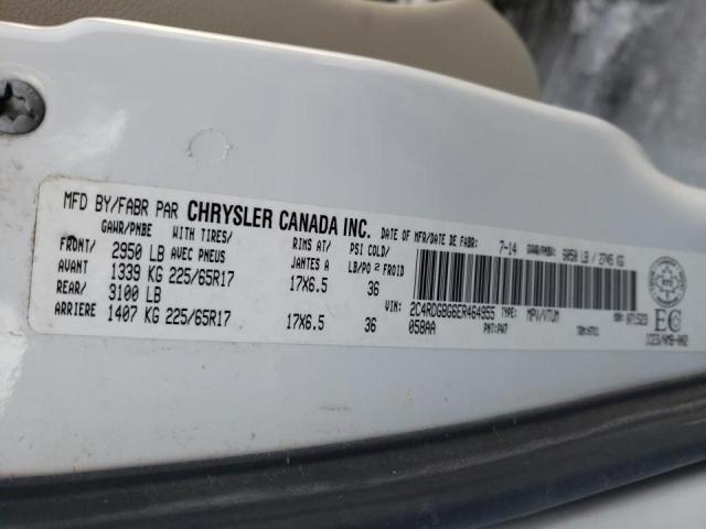 Photo 10 from auction – 2014 DODGE GRAND CARA with VIN 2C4RDGBG6ER464955