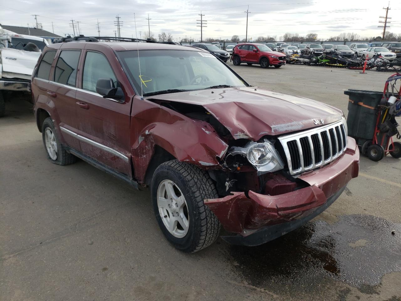 JEEP GRAND CHER 2007 with VIN 1J8HR58267C523343 - Photo from auction