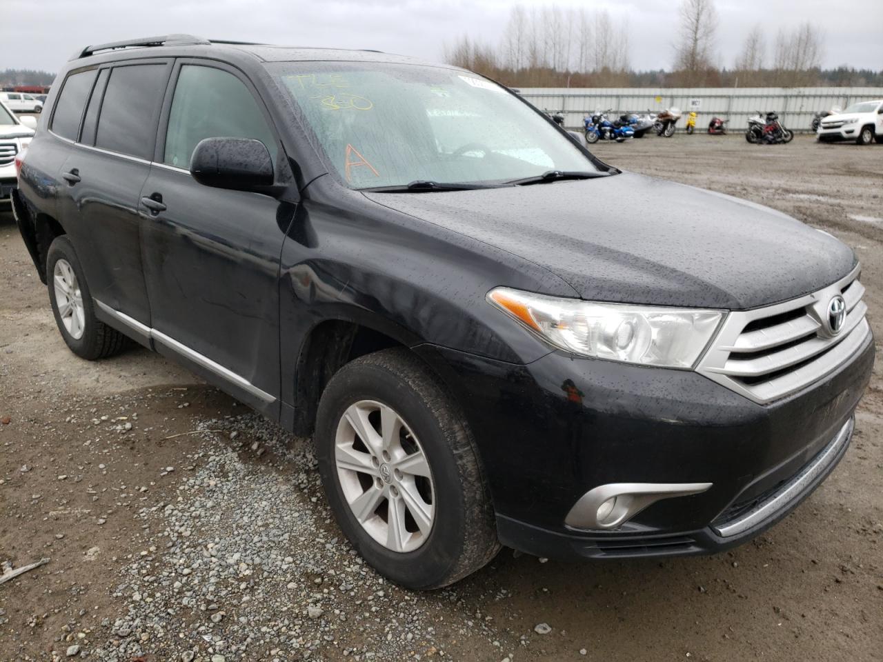 TOYOTA HIGHLANDER 2013 with VIN 5TDBK3EH8DS178258 - Photo from auction