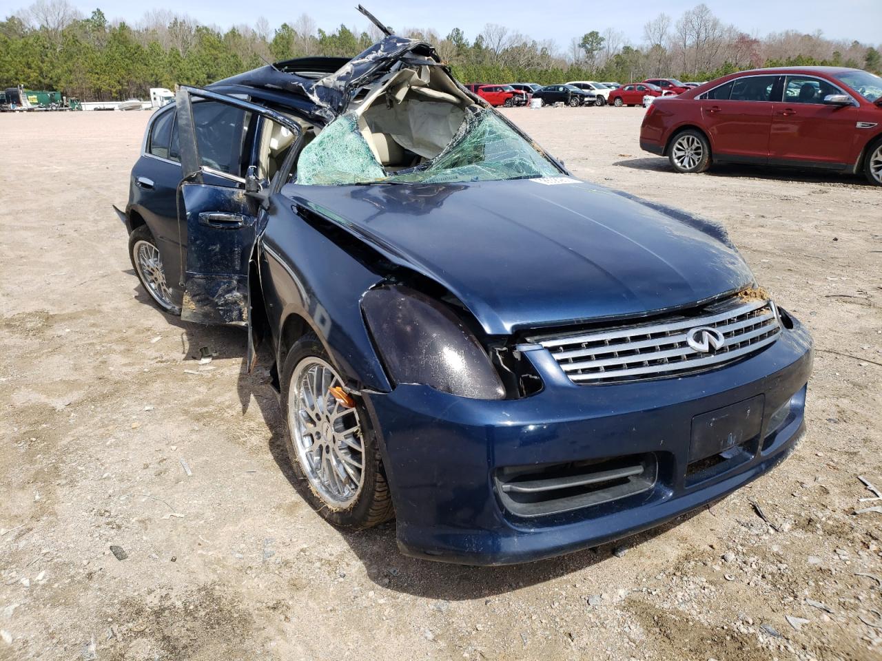 INFINITI G35 2004 with VIN JNKCV51F84M707536 - Photo from auction