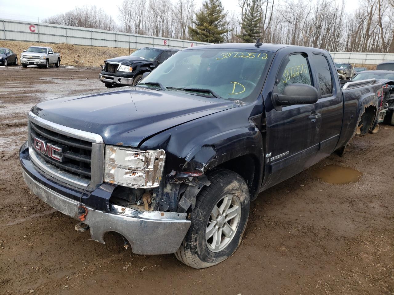 Photo 2 from auction – 2008 GMC SIERRA K15 with VIN 2GTEK190381142464