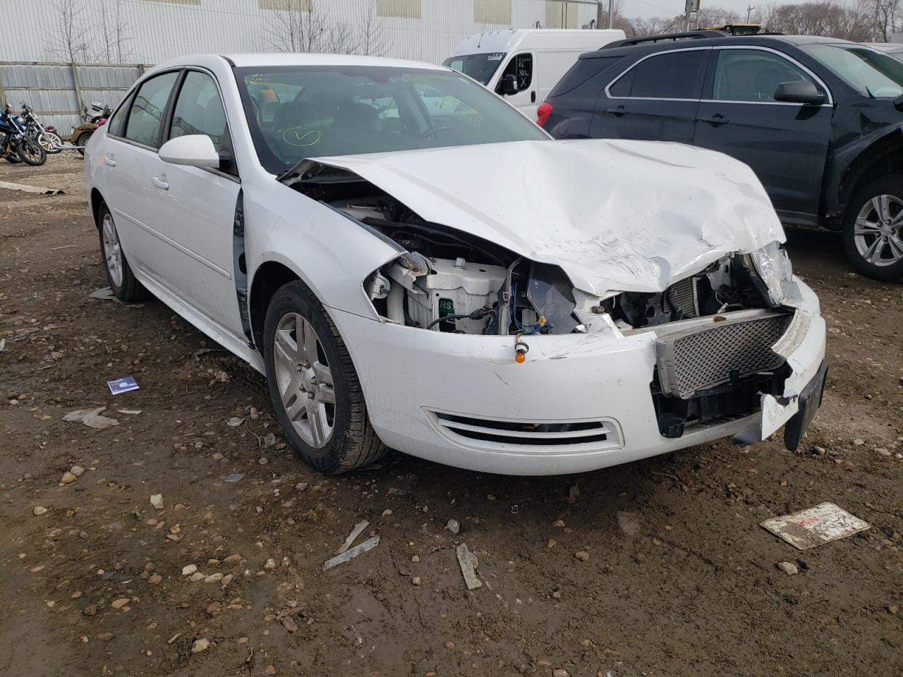 Photo 1 from auction – 2012 CHEVROLET IMPALA LT with VIN 2G1WG5E3XC1261787