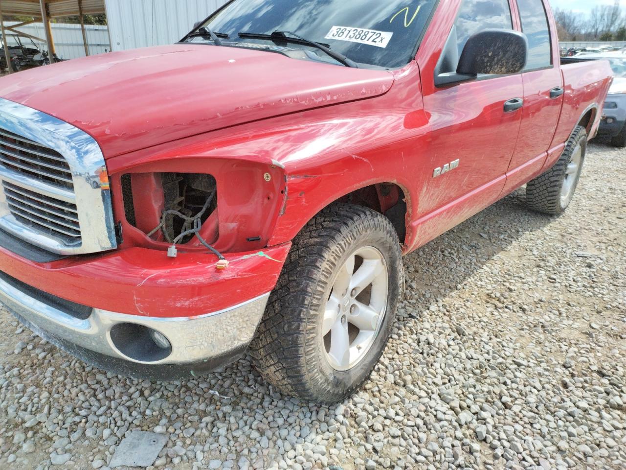 Photo 9 from auction – 2008 DODGE RAM 1500 S with VIN 1D7HU18N18S605311