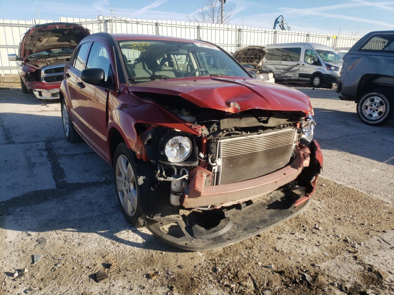 Photo 9 from auction – 2007 DODGE CALIBER SX with VIN 1B3HB48B77D248597