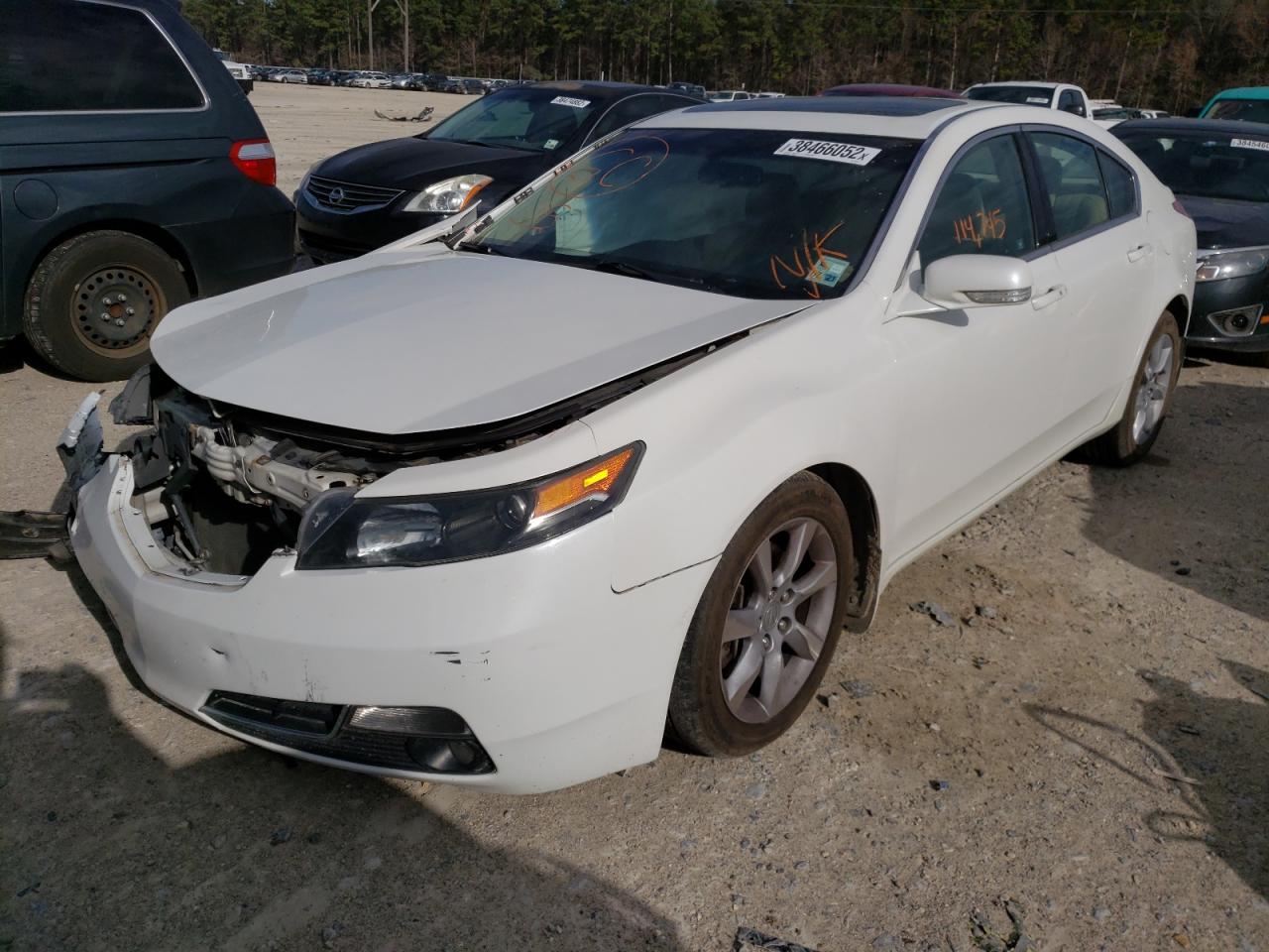 Photo 2 from auction – 2012 ACURA TL with VIN 19UUA8F58CA008735