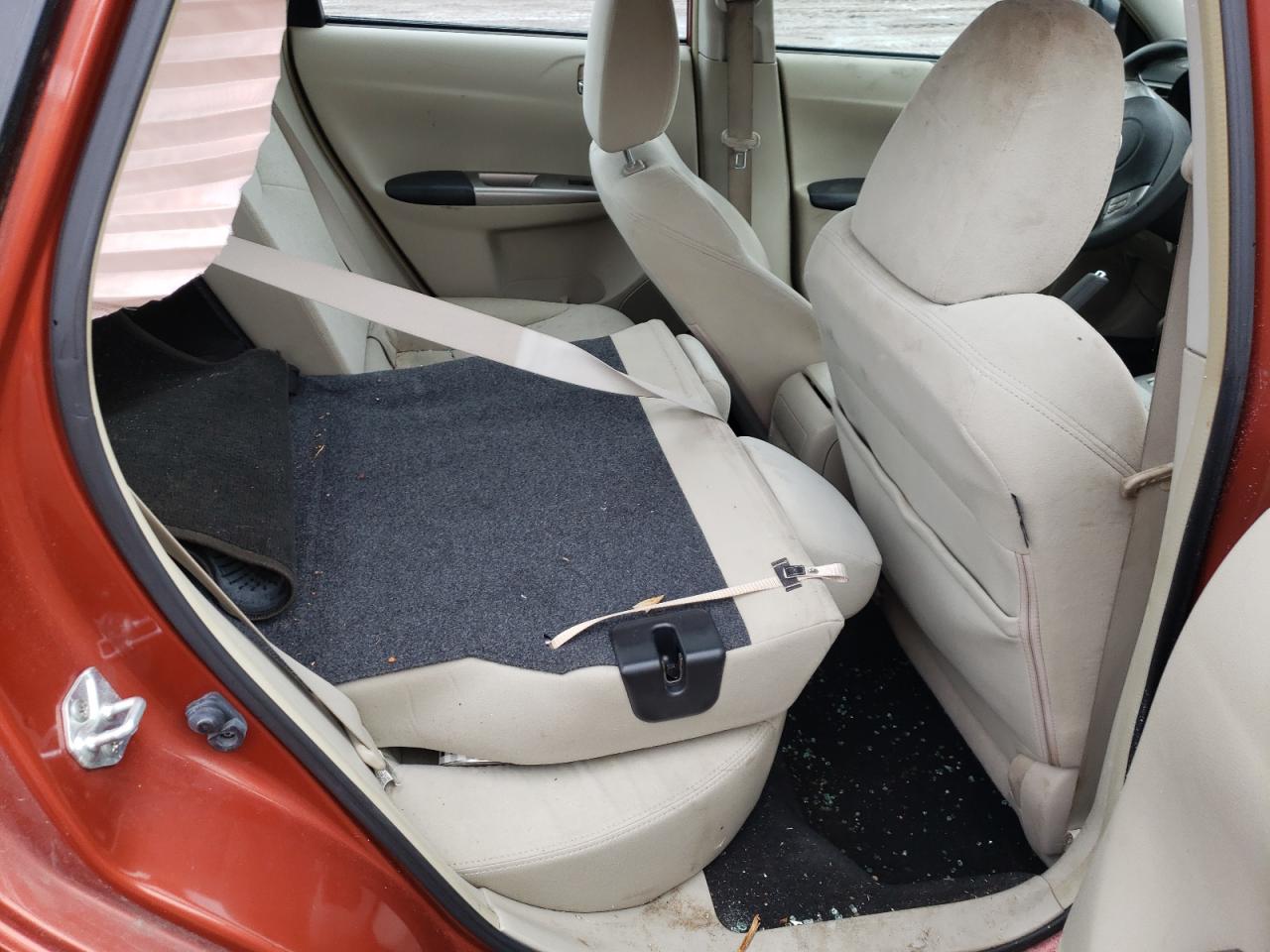 Photo 6 from auction – 2009 SUBARU IMPREZA 2. with VIN JF1GE61609H513338