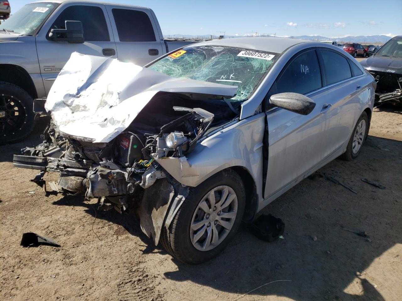 Photo 2 from auction – 2012 HYUNDAI SONATA GLS with VIN 5NPEB4AC4CH468000