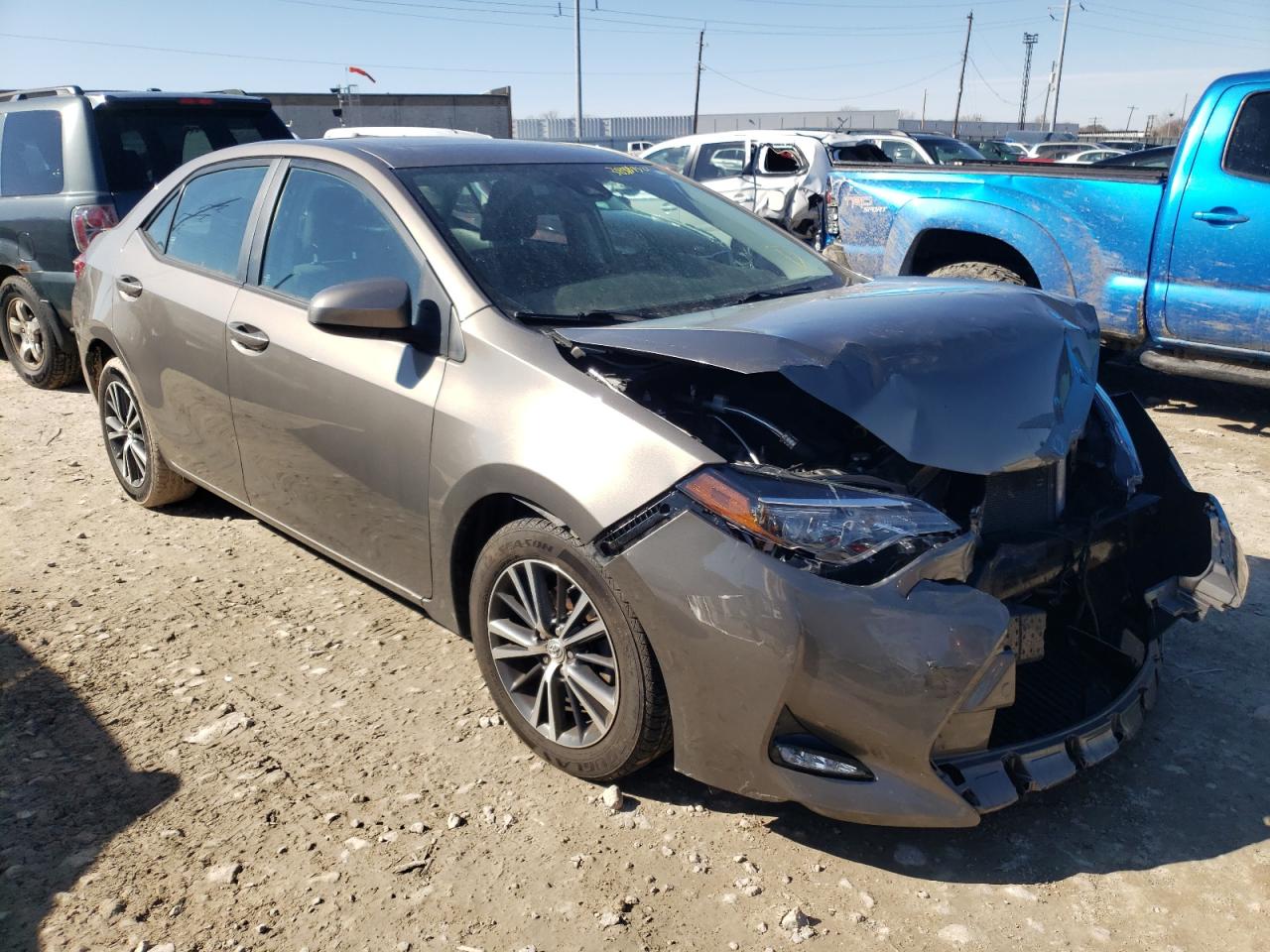 TOYOTA COROLLA L 2017 with VIN 2T1BURHE2HC877544 - Photo from auction