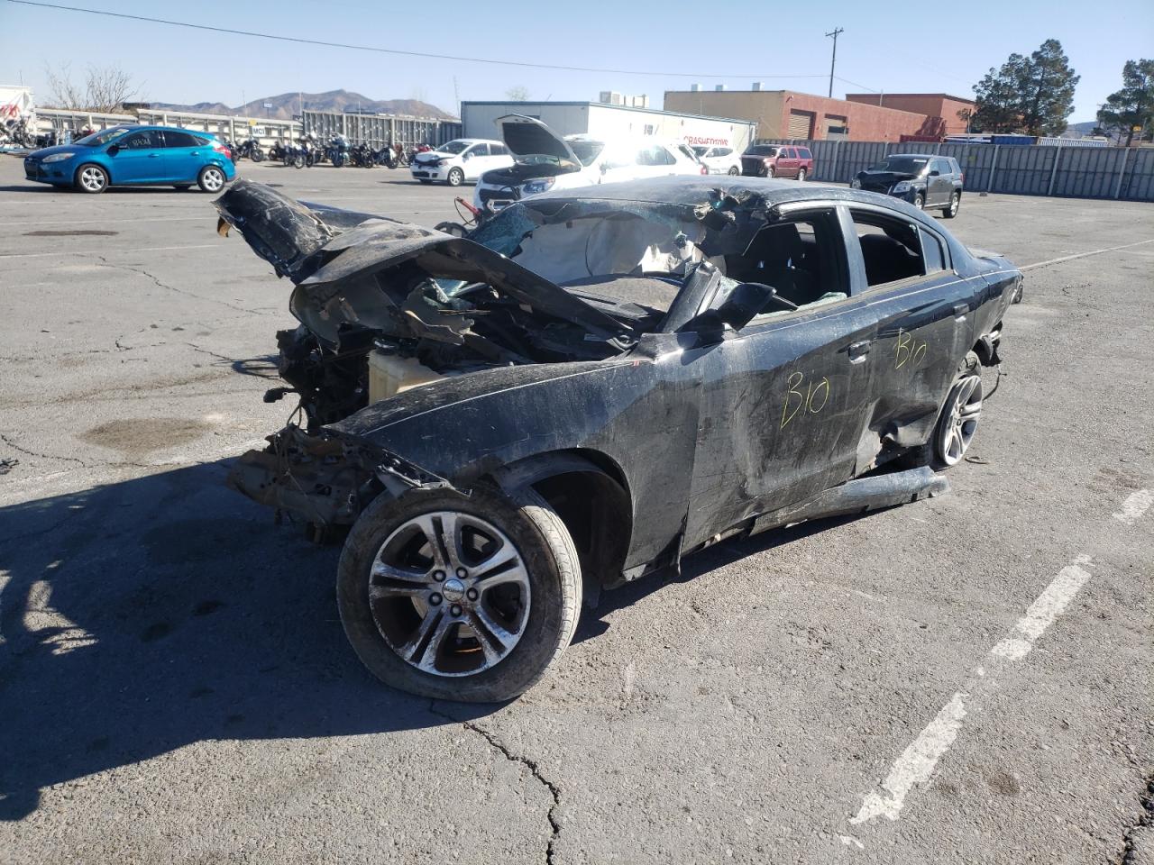 Photo 2 from auction – 2015 DODGE CHARGER SE with VIN 2C3CDXBG3FH826922