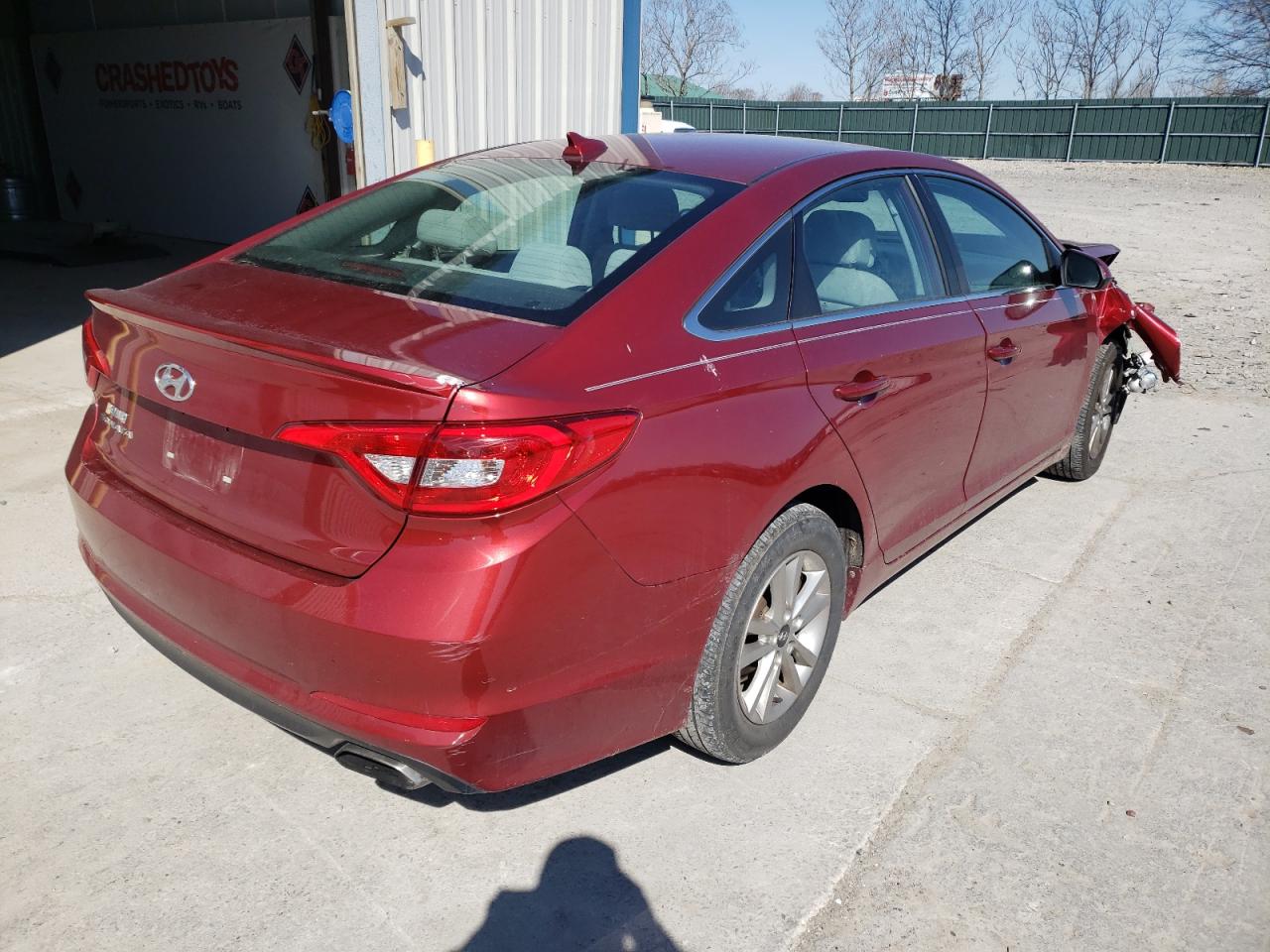 Photo 4 from auction – 2016 HYUNDAI SONATA SE with VIN 5NPE24AF0GH308096