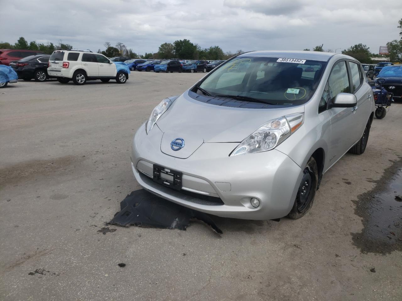 Photo 9 from auction – 2015 NISSAN LEAF S with VIN 1N4AZ0CP1FC303255