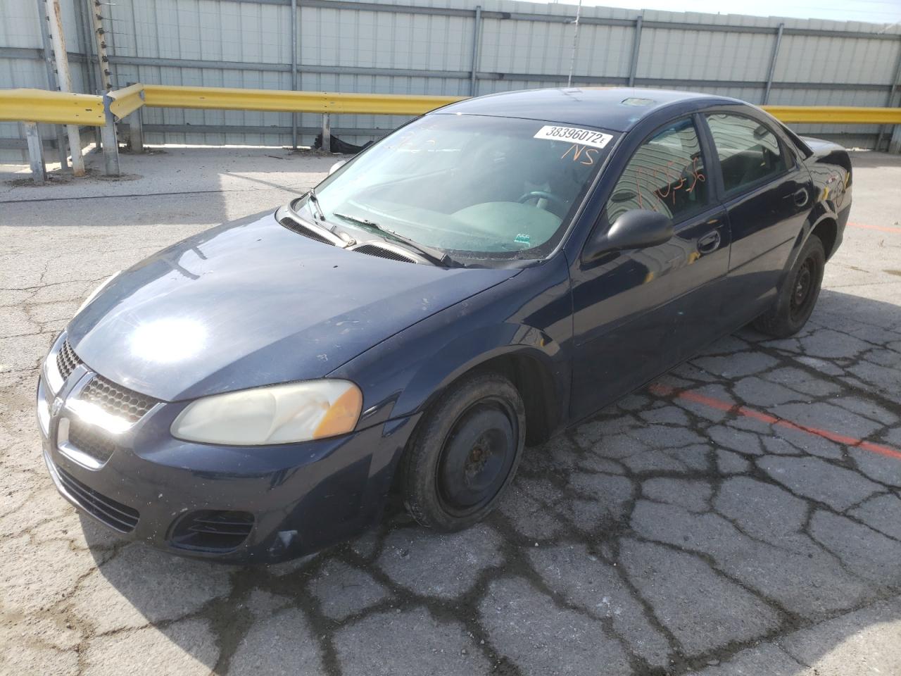 Photo 2 from auction – 2006 DODGE STRATUS SX with VIN 1B3EL46X16N286592