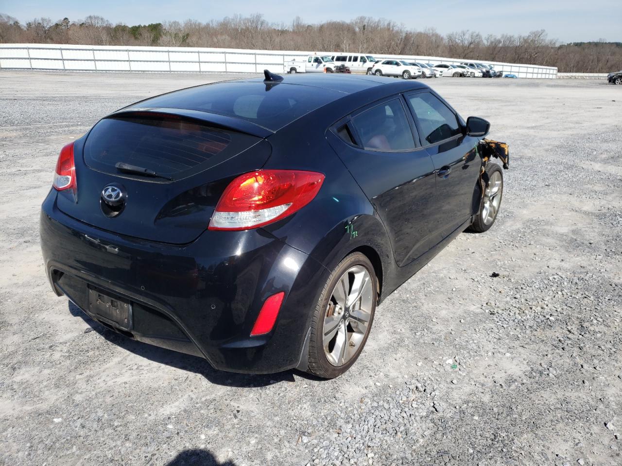Photo 4 from auction – 2012 HYUNDAI VELOSTER with VIN KMHTC6AD6CU078185