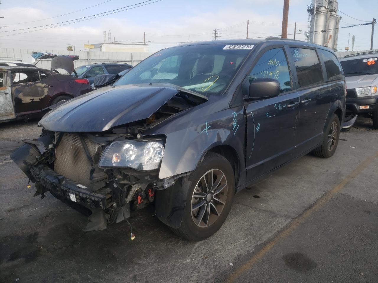 Photo 2 from auction – 2018 DODGE GRAND CARA with VIN 2C4RDGCG3JR137387