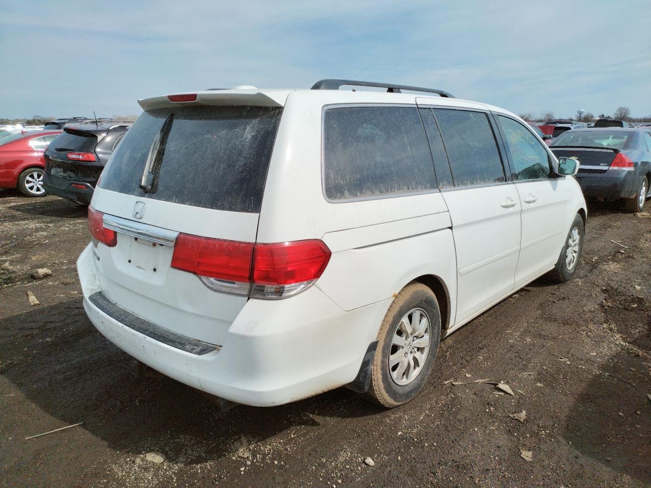 Photo 4 from auction – 2008 HONDA ODYSSEY EX with VIN 5FNRL38698B077388