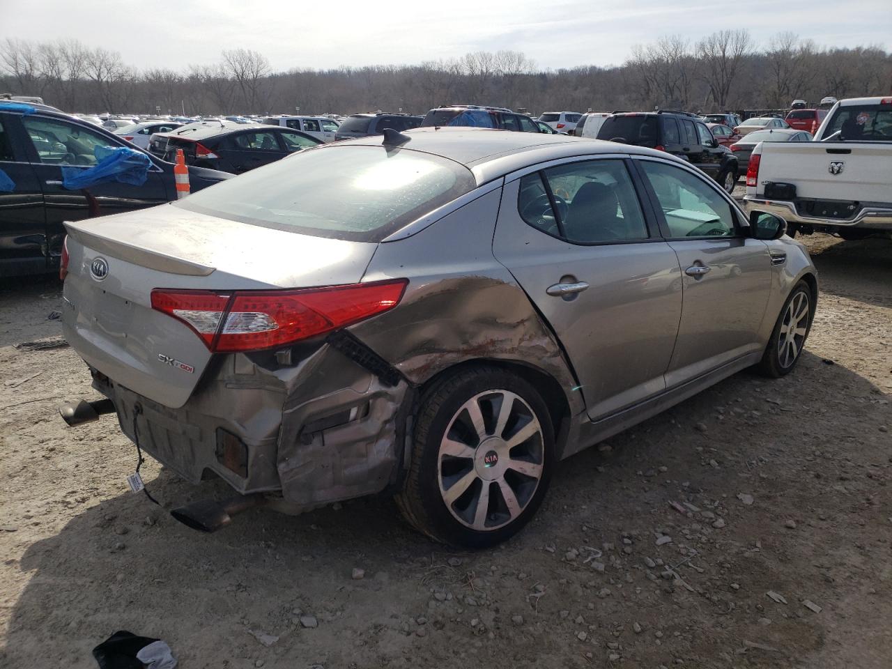 Photo 4 from auction – 2012 KIA OPTIMA SX with VIN 5XXGR4A68CG078169