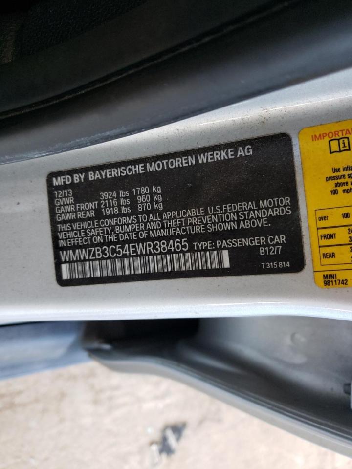 Foto 10 de la subasta – 2014 MINI COOPER COU con VIN WMWZB3C54EWR38465