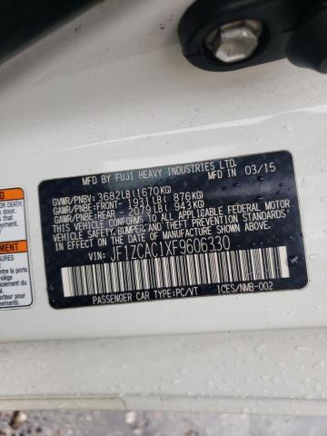 Photo 10 from auction – 2015 SUBARU BRZ 2.0 LI with VIN JF1ZCAC1XF9606330