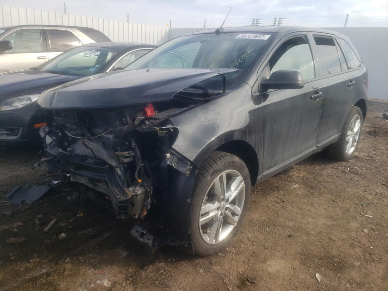 Photo 2 from auction – 2013 FORD EDGE SEL with VIN 2FMDK3JC1DBB36319