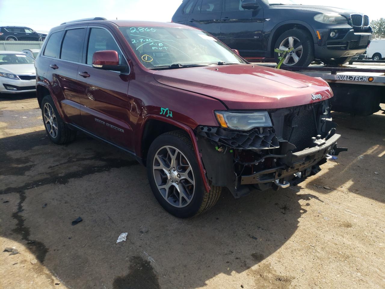 JEEP GRAND CHER 2018 with VIN 1C4RJFBG0JC319898 - Photo from auction