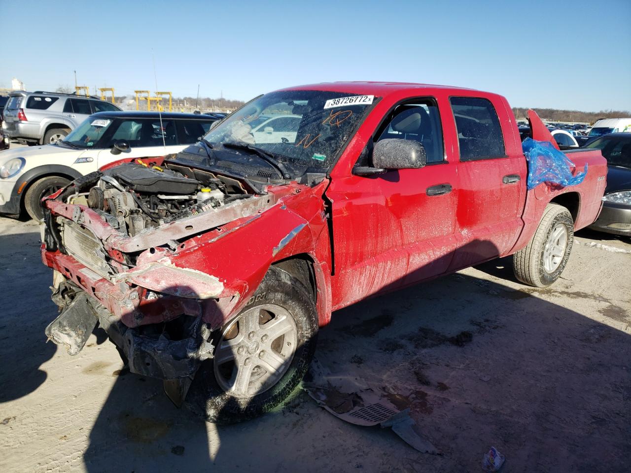 Photo 2 from auction – 2011 DODGE DAKOTA SLT with VIN 1D7RW3GP7BS510787