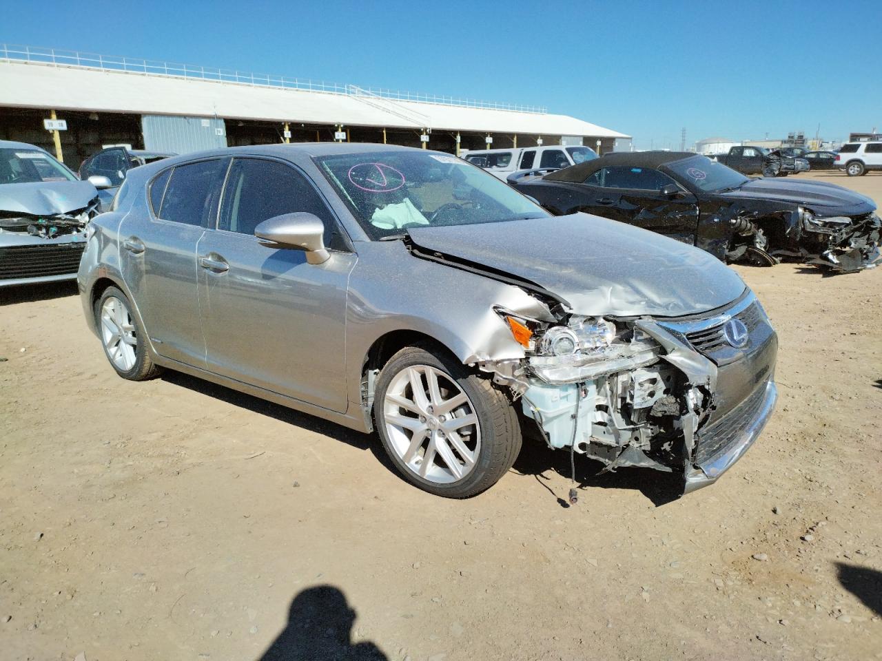 LEXUS CT 200 2017 with VIN JTHKD5BH2H2287787 - Photo from auction